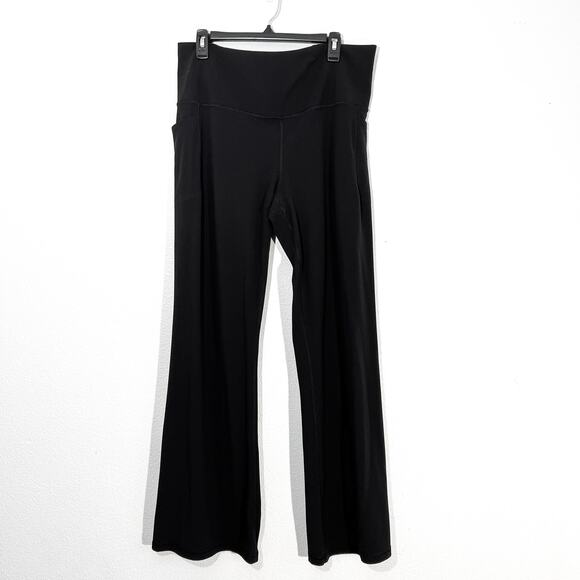 Athleta Salutation Stash Flare Pant Leggings Plus Size 2X Sporty Athleisure Yoga - Picture 2 of 8
